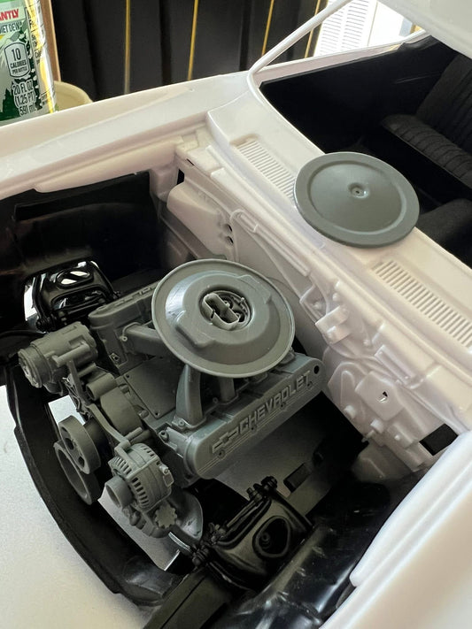 1/12th Camaro "Direct-Fit" Carbureted LSX/T-56 Package