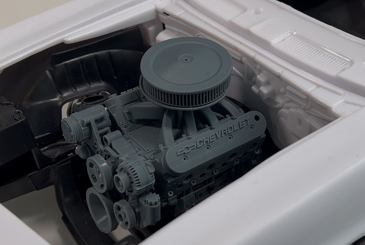 1/12th Camaro "Direct-Fit" Carbureted LSX/T-56 Package