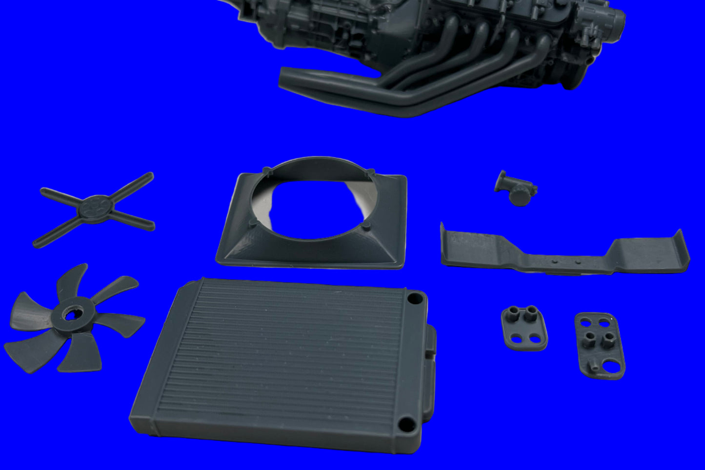 1/12th Camaro "Direct-Fit" Fuel Injected LSX/6L80 Auto Package