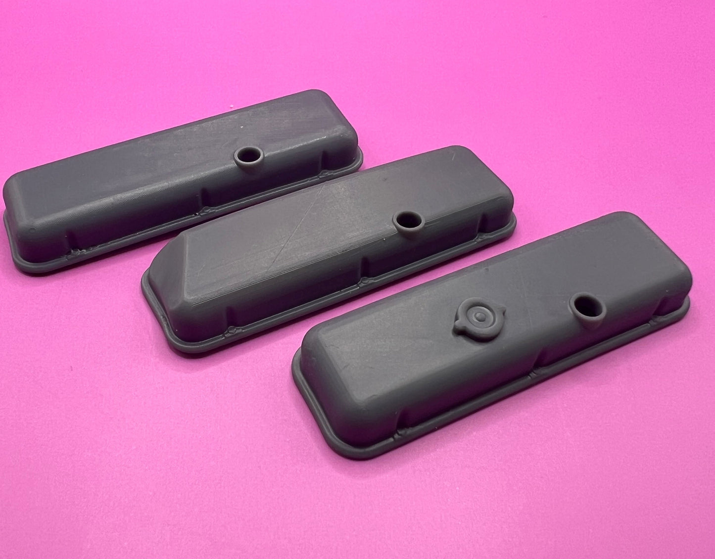 1/12 Scale Chevrolet 427 valve covers (seven bolt)