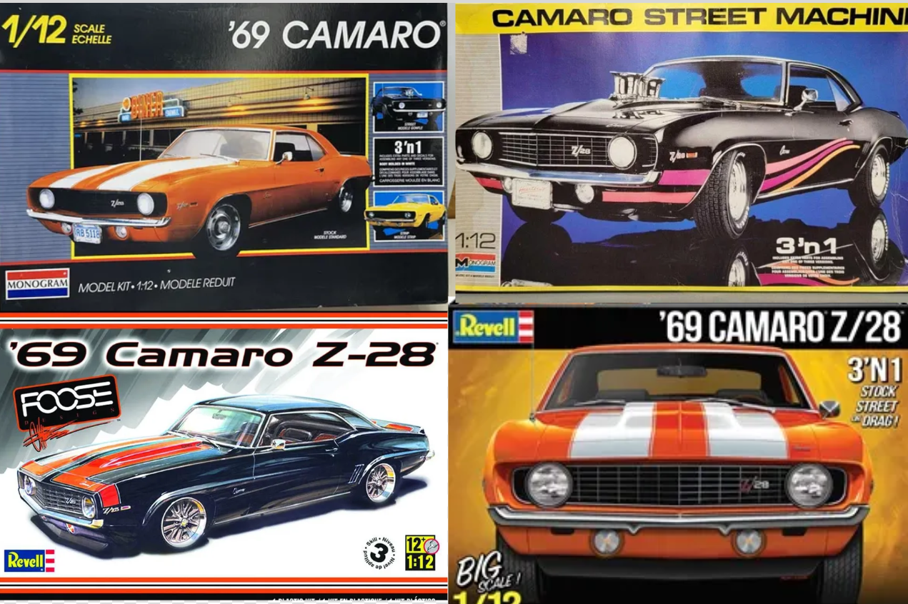 Revell-Monogram 1/12 Camaro Products