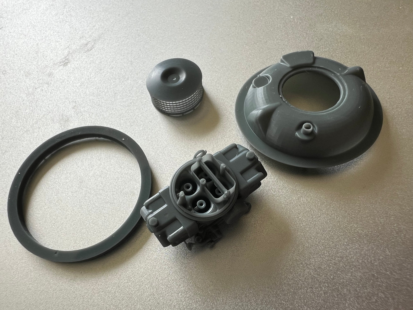 1967-1969 ZL1/L88 Corvette Air Cleaner Base and Carburetor