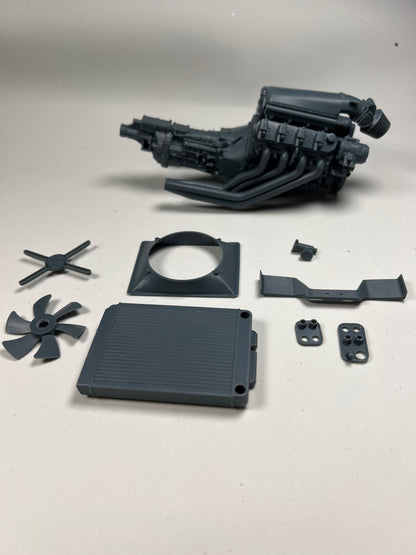 1/12th Camaro "Direct-Fit" Fuel Injected LSX/T-56 Package