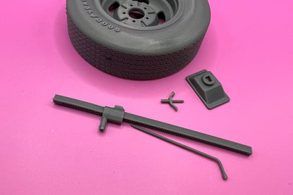 Standard Spare Tire and Jack