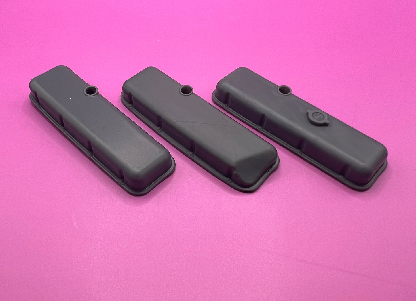 1/12 Scale Chevrolet 427 valve covers (seven bolt)